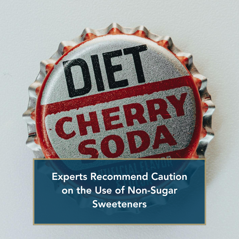 Experts recommend caution on the use of non-sugar sweeteners